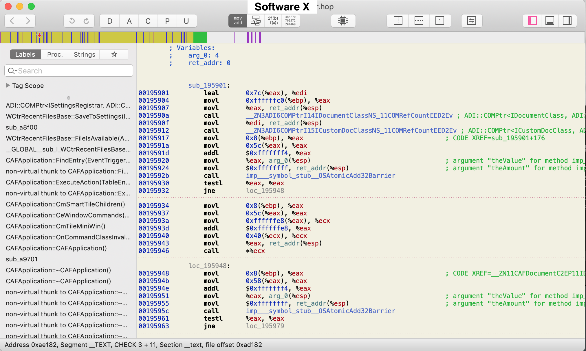 hopper disassembler license validation